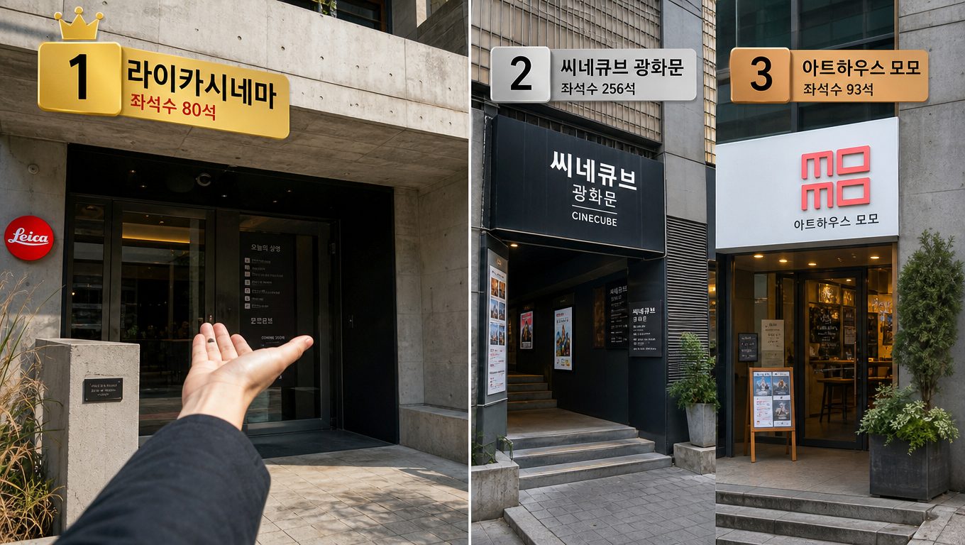 서울 독립영화 상영관 위치와 특징
